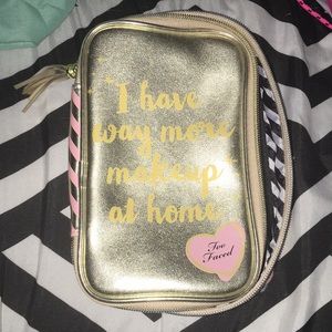 Too faced makeup bag